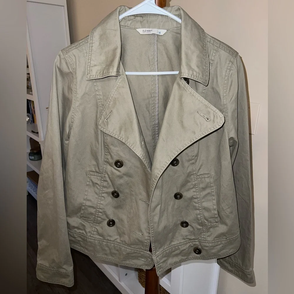 Old Navy Short Trench - Picture 8 of 11